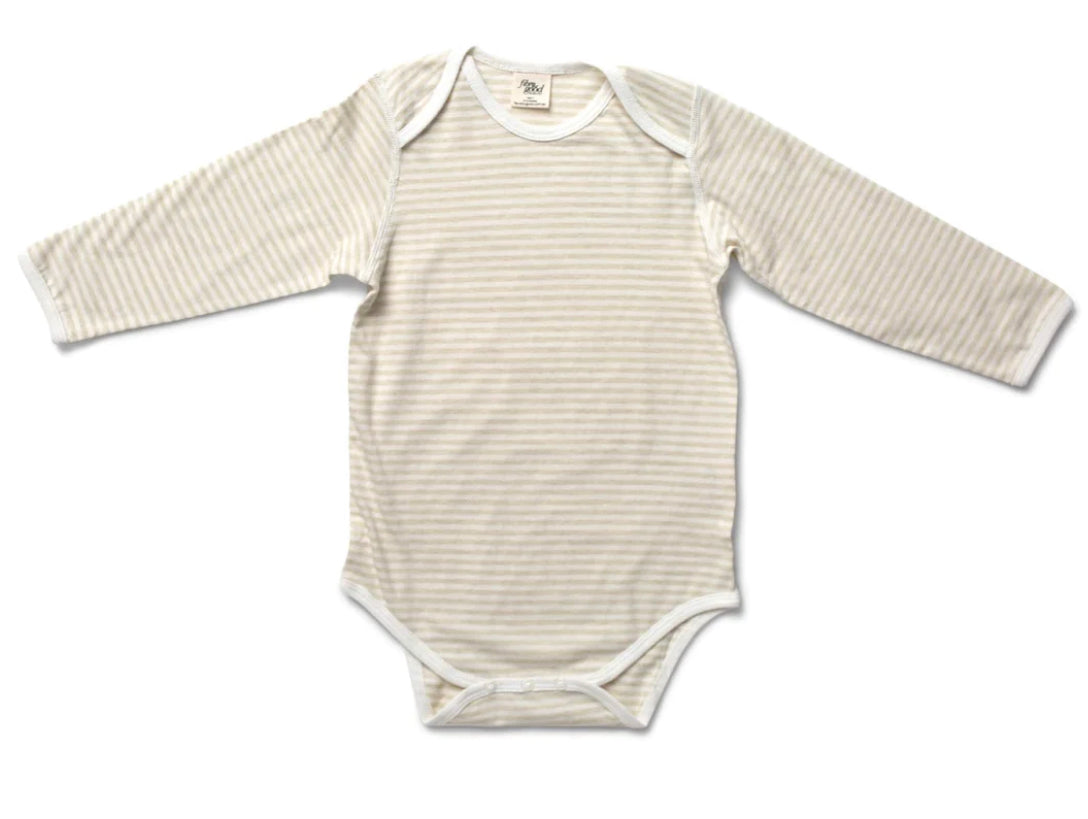 Stripe Long Sleeve Body Suit