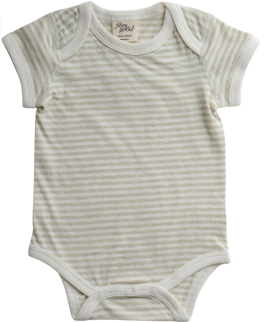 Stripes Shortsleeve Body Suit