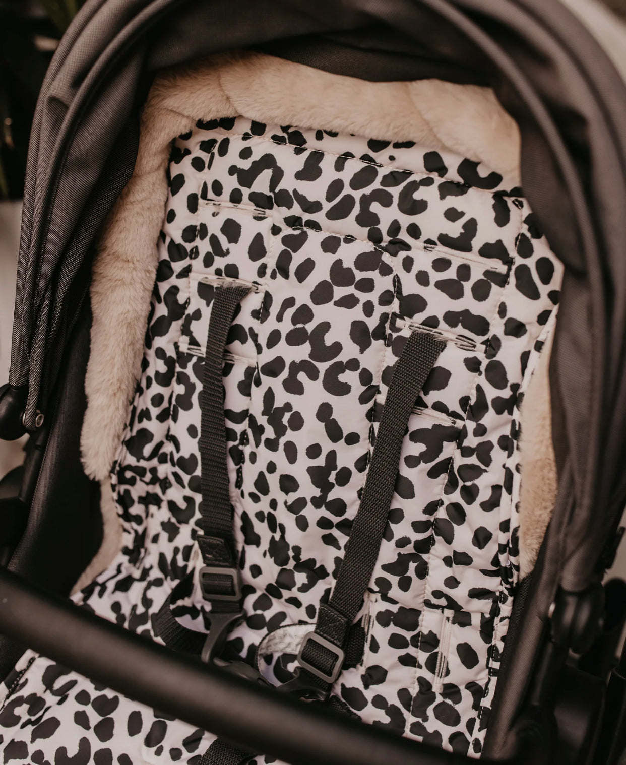 Cozy Fleece Pram Liner - Dalmatian