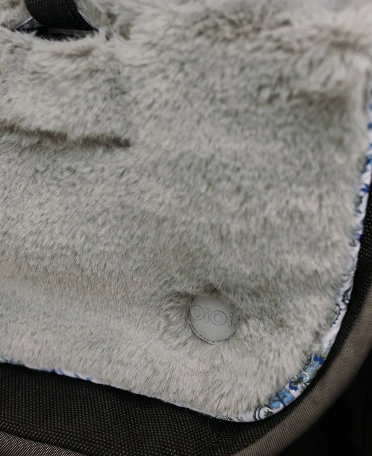 Cozy Fleece Pram Liner - Blue Paisley