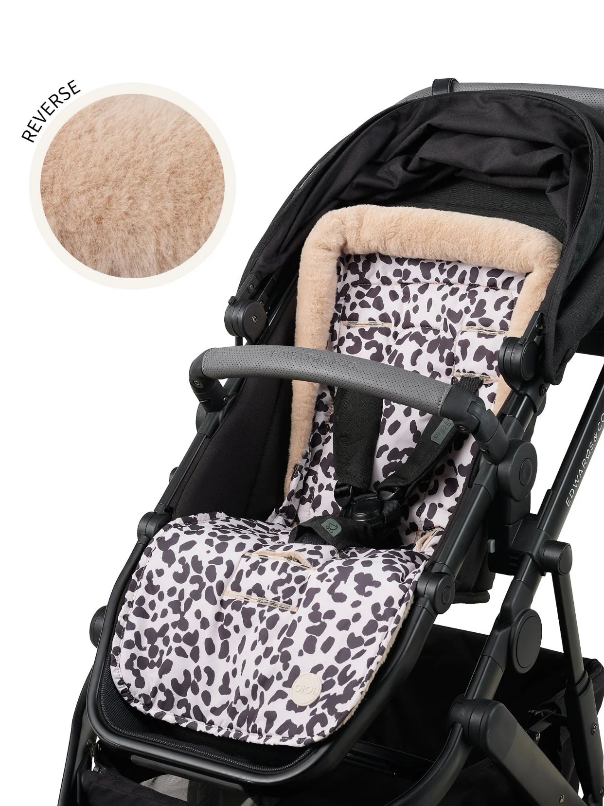 Cozy Fleece Pram Liner - Dalmatian
