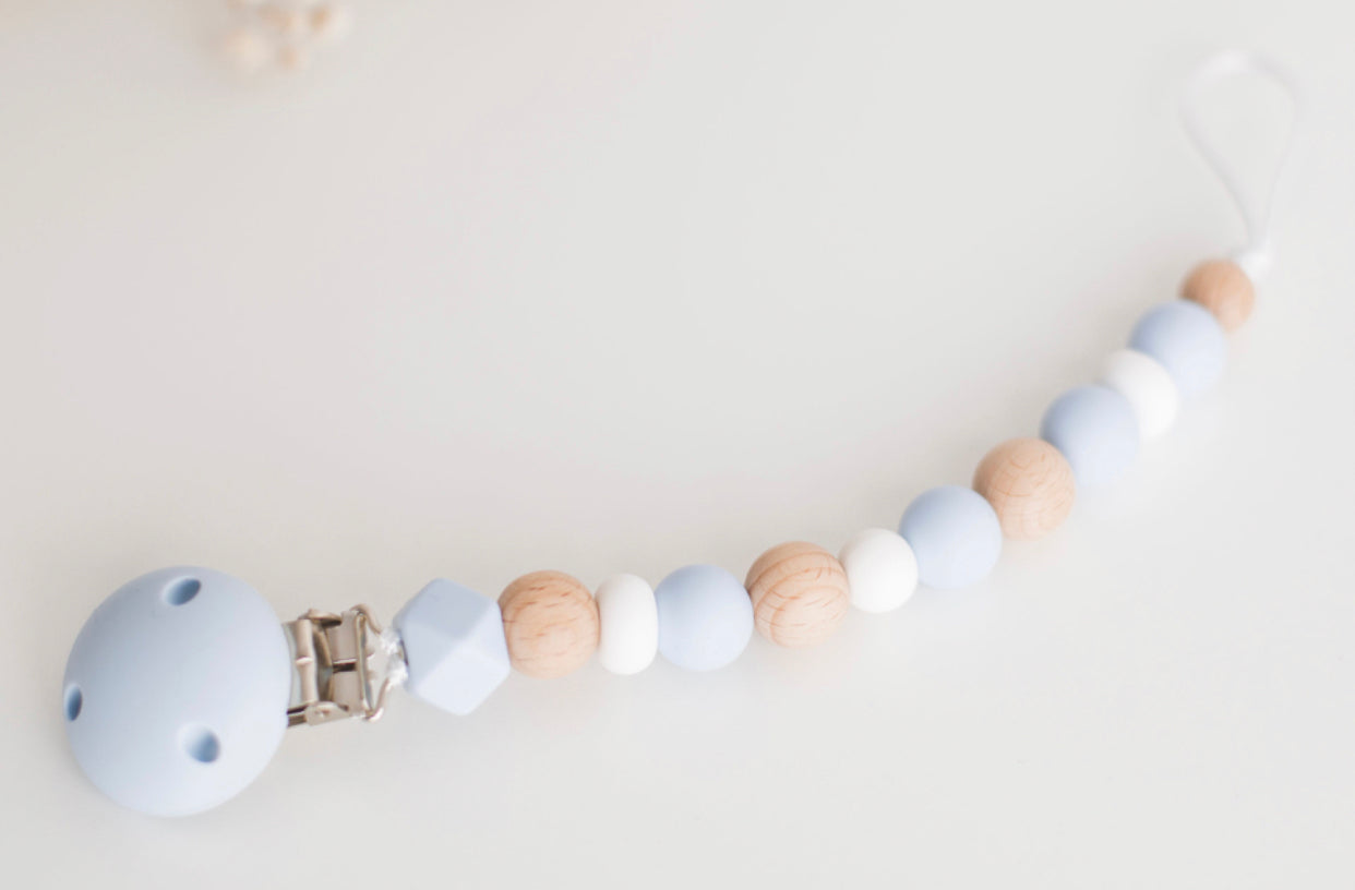 Pastel Blue Dummy Clip