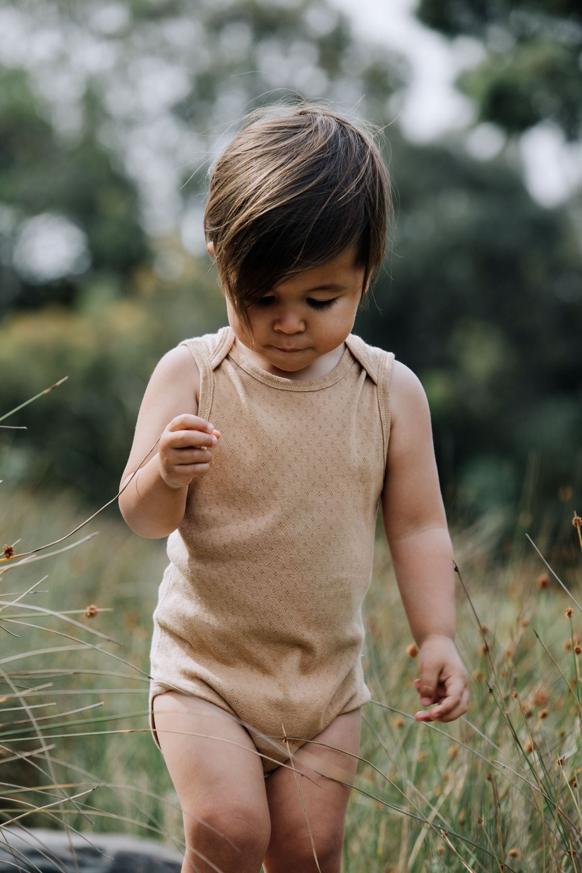 Pointelle Sleeveless Body Suit