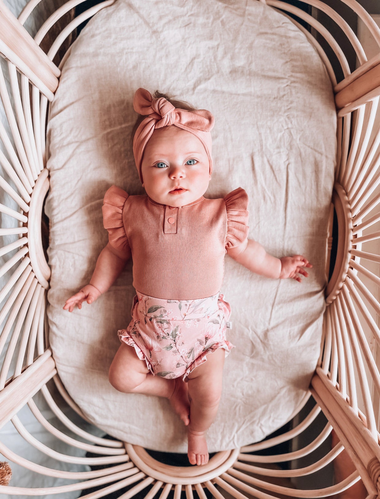 Rose Short Sleeve Bodysuit