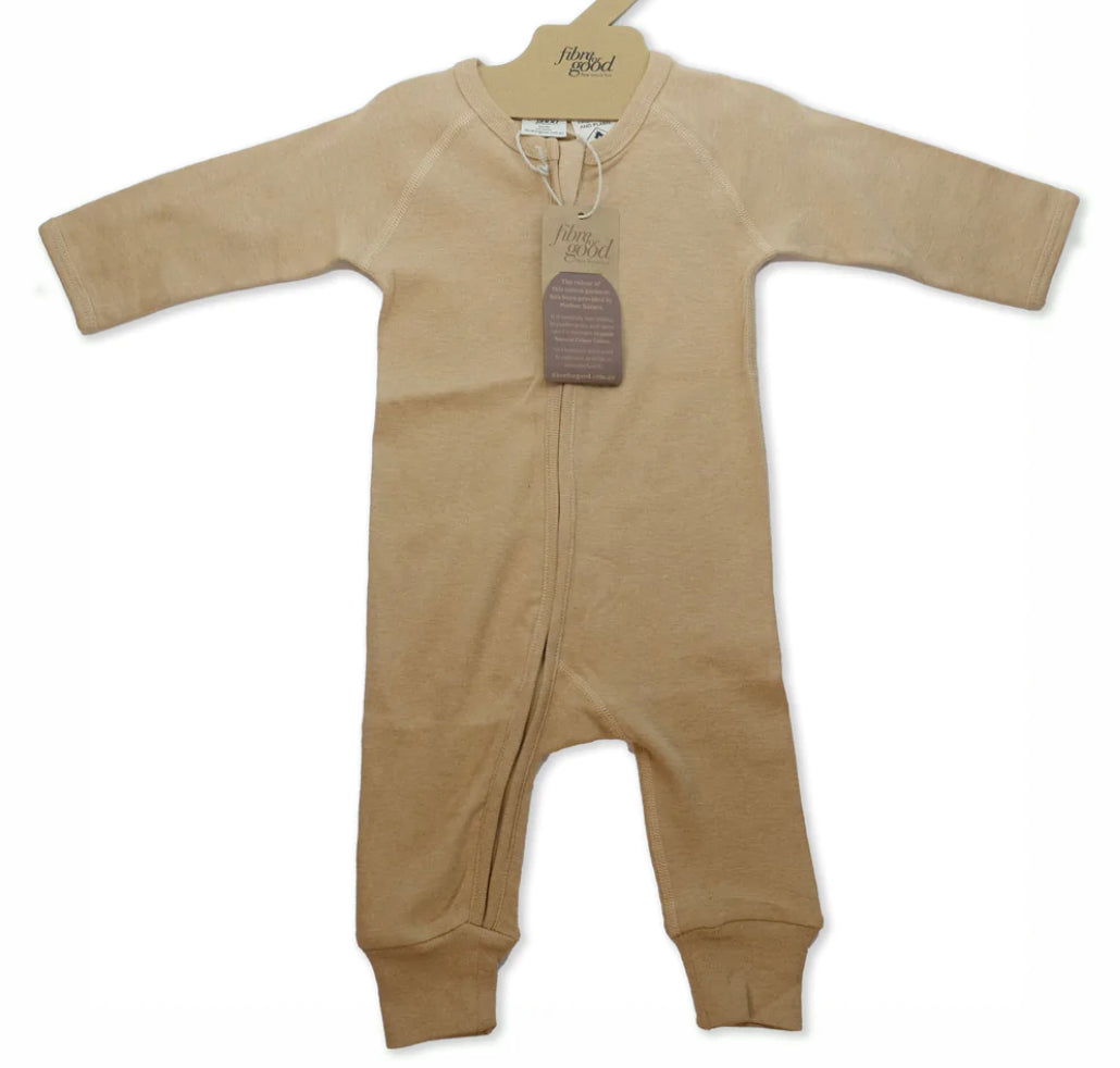 Long Sleeve Zip Romper