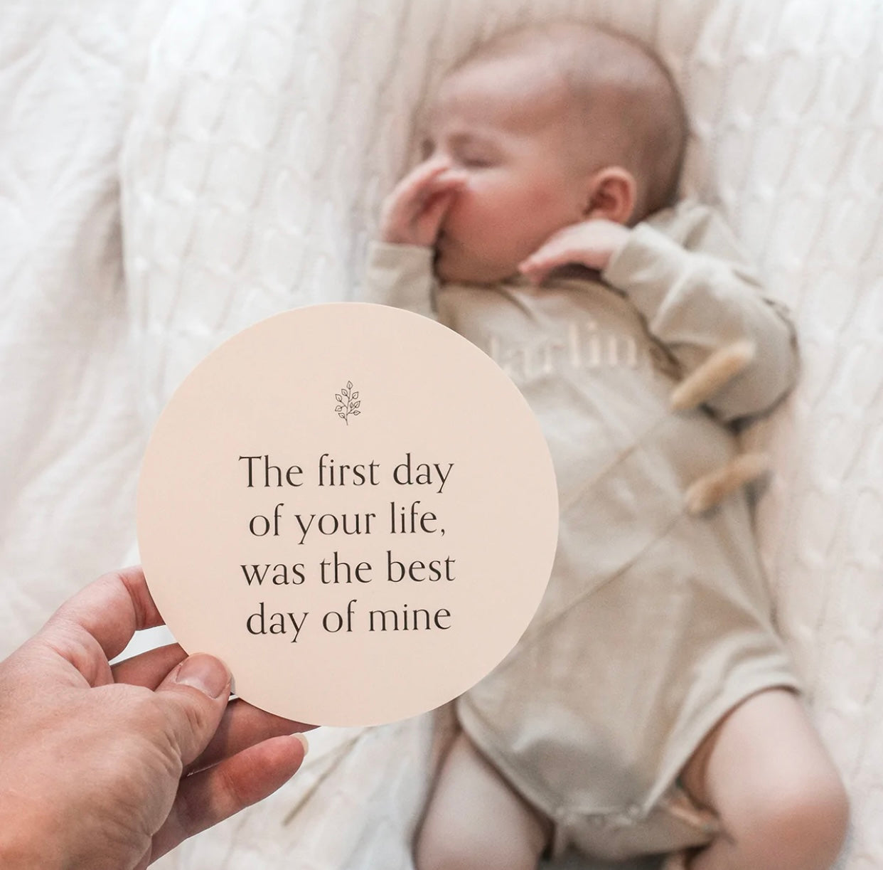 Baby Milestone Cards