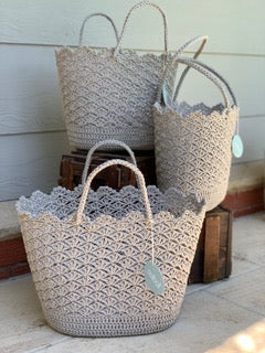 Hand Crochet Baskets
