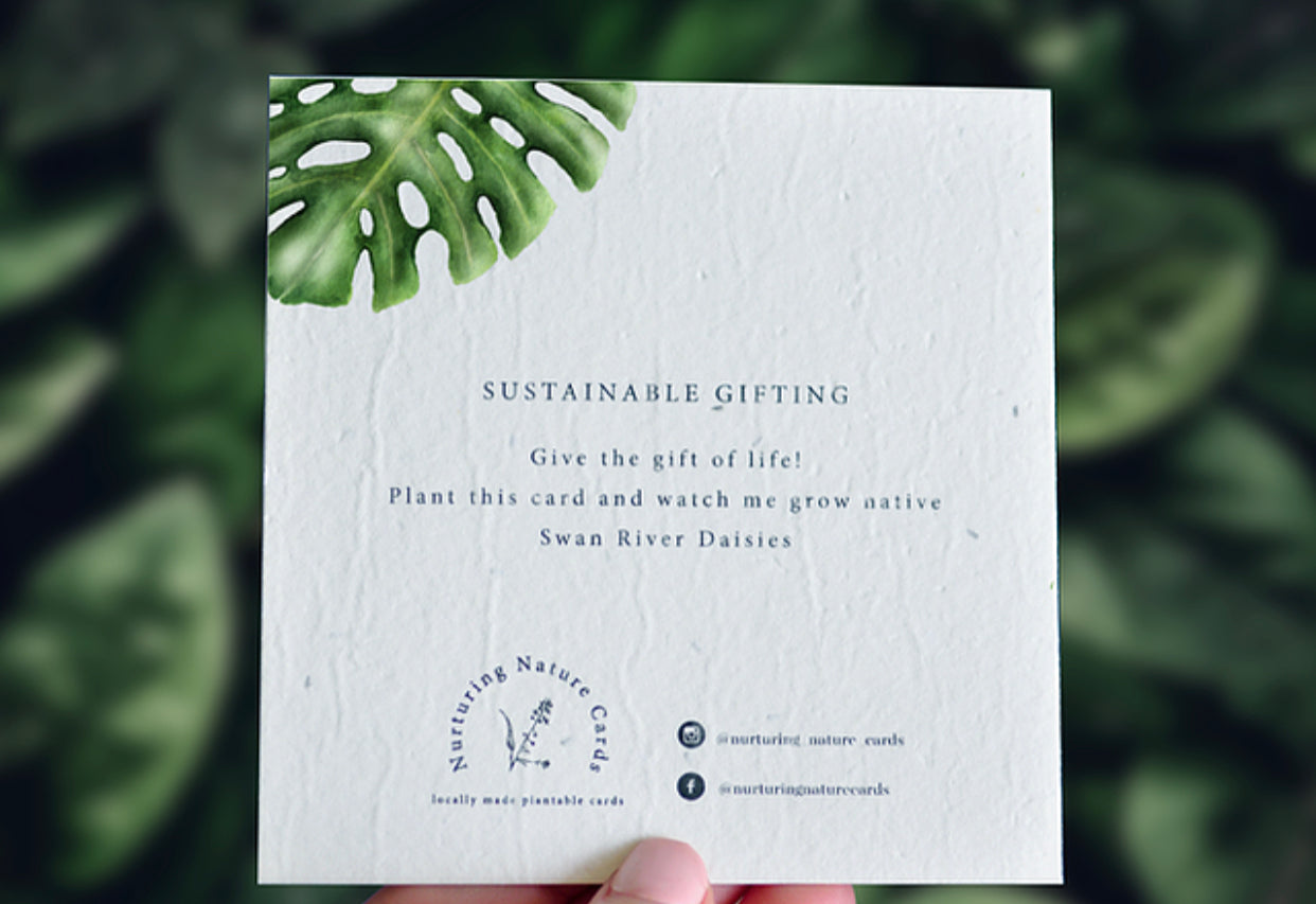 TROPIC Plantable Greeting Card