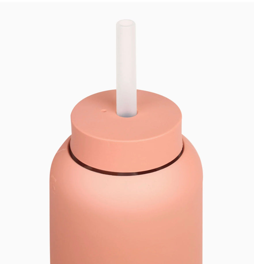 LOUNGE STRAW & CAP ROSE| For Easy Drinking