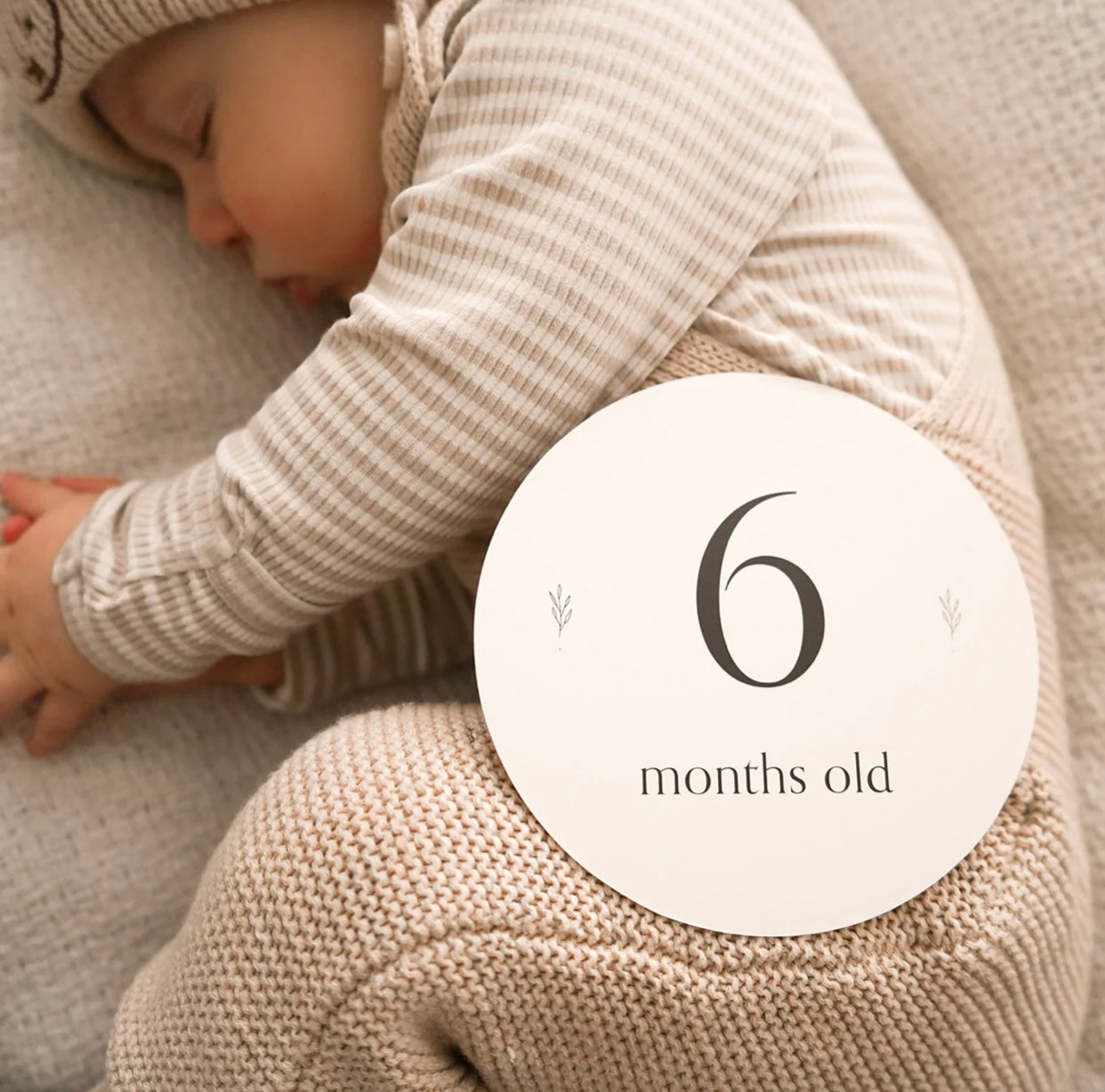 Baby Milestone Cards