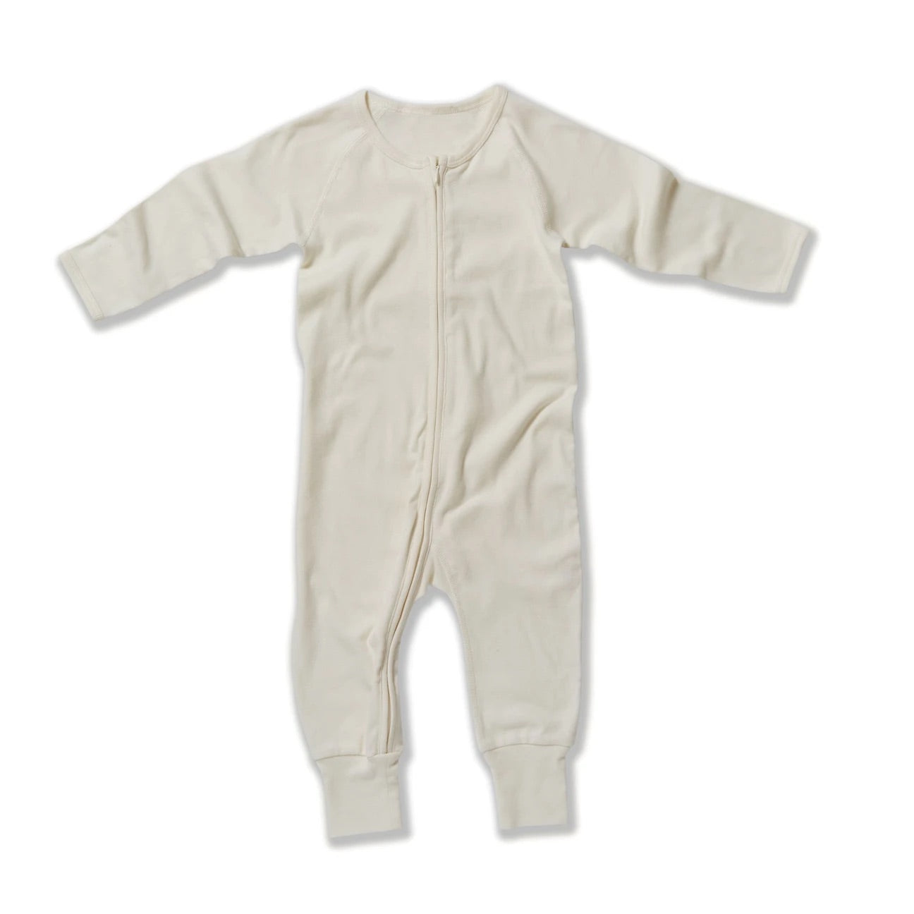 Long Sleeve Zip Romper