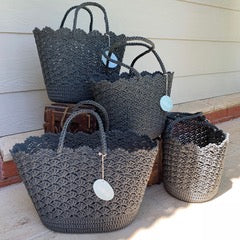 Hand Crochet Baskets
