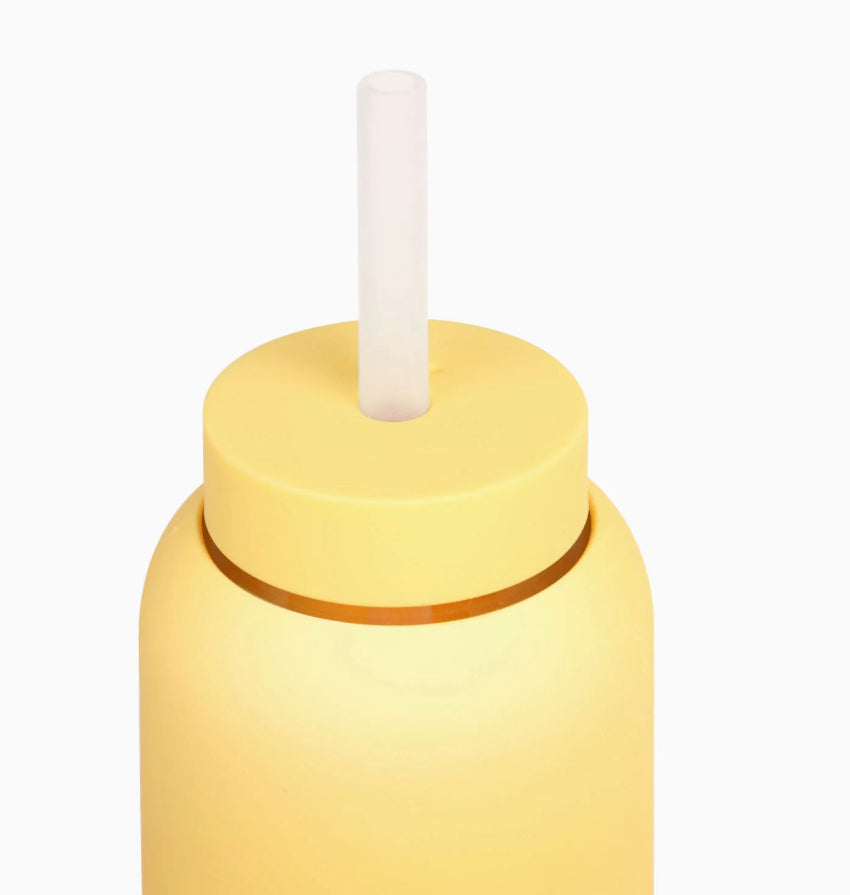 LOUNGE STRAW & CAP LEMON | For Easy Drinking