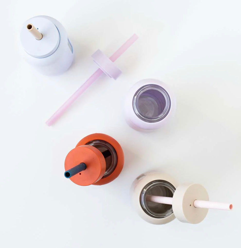 COLOURED STRAWS (4 pack)