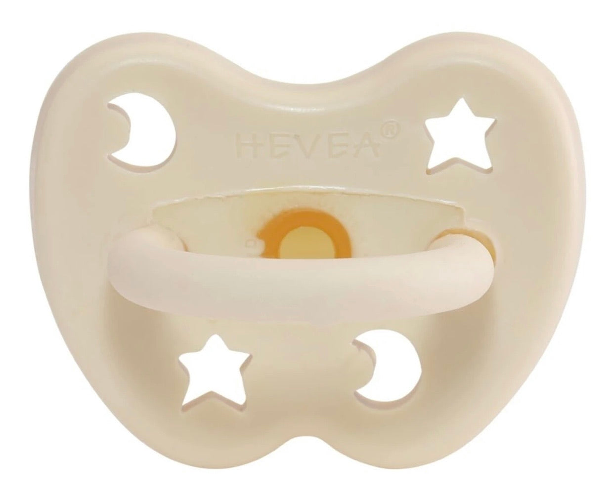 Hevea Dummy - Round - Milky White (3-36 months)