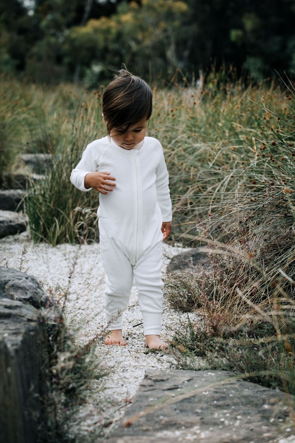 Long Sleeve Zip Romper