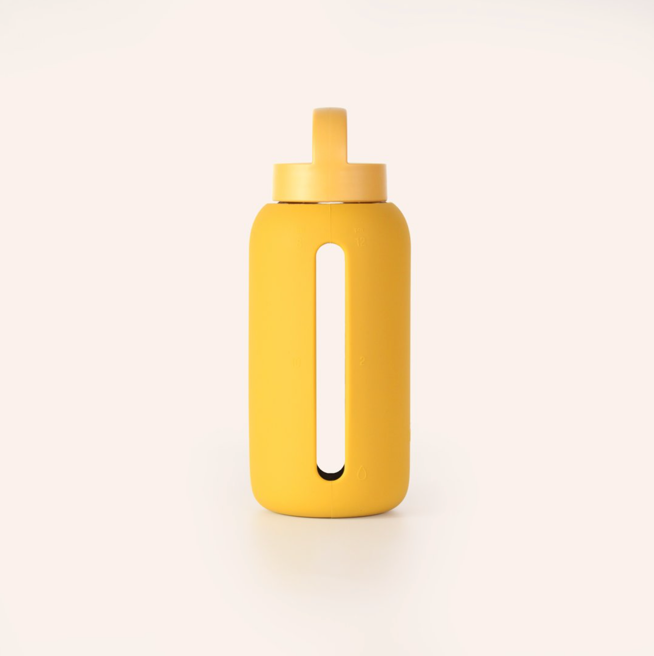 MAMA Hydration Water Bottle in Mustard Yellow