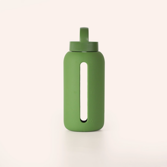 MAMA Hydration Water Bottle in Forest Green