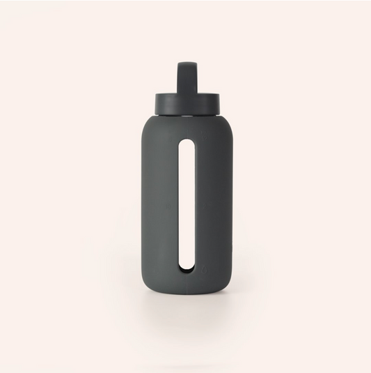MAMA Hydration Water Bottle in Charcoal