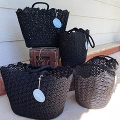 Hand Crochet Baskets