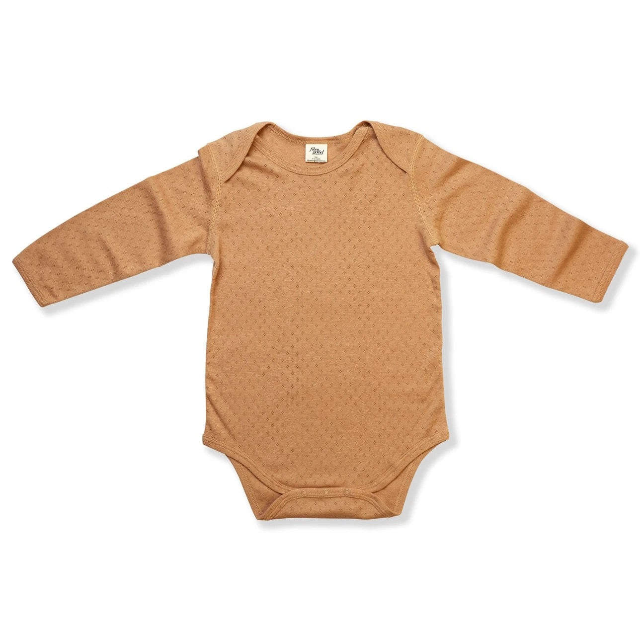 Pointelle Long Sleeve Body Suit