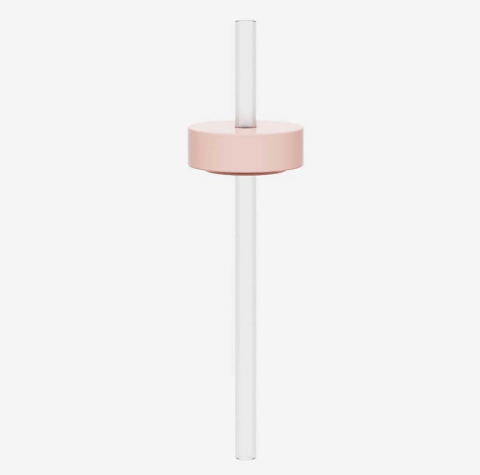 LOUNGE STRAW & CAP ROSE| For Easy Drinking